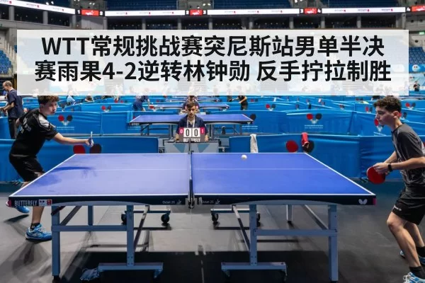 professional table tennis match