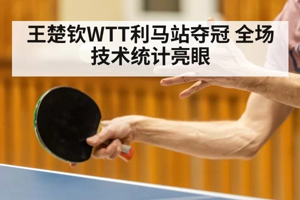 王楚钦WTT利马站夺冠 全场技术统计亮眼